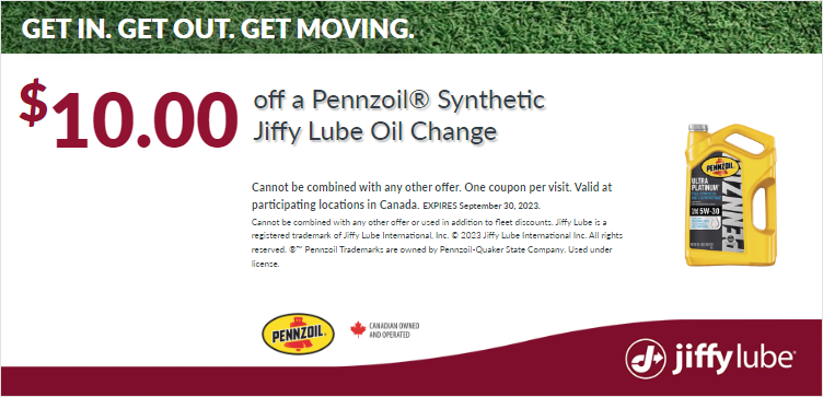 jiffy lube coupon for differential service